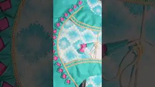 ✨✨blouse back neck design //blouse//design blouse #blouse