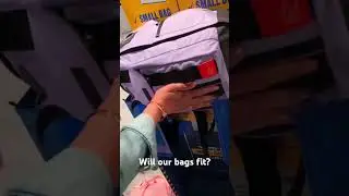Will our bag fit? #Ryanair small bag 40x25x20