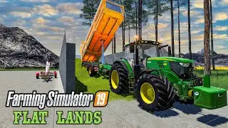 Harvesting 400,000L of CHAFF, Plowing New Fields - Farming Simulator 19 Timelapse