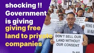 It's shocking ! The government is giving free land to private companies #assam #bihar #andrapradesh 