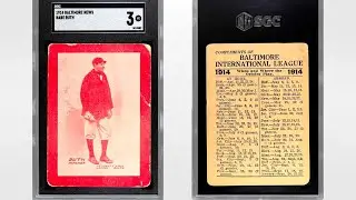 1914 Babe Ruth ROOKIE Sells for $7.2 MILLION!!!