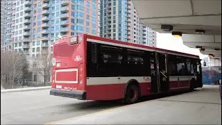 TTC 123C Sherway Bus Ride #8116 from Long Branch to Kipling Stn (January 31st, 2024)