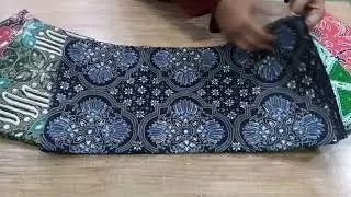 Cara membedakan batik cap dan batik printing.
