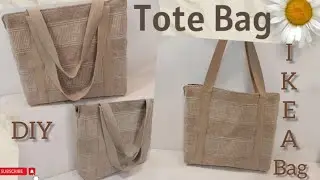 Rug Tote Bag (Carpet Into Bag) How To Make  Ikea Rug Tote Bag. Quick And Easy DIY