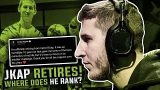 JKap RETIRES from Call of Duty | Where does he rank all-time?