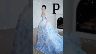 Beautiful Alphabet name gown||# Choose your Alphabet name gown 😱😱😱🎀🎀❤️🎀❤️🎀🎀🎀💯💯💯💯💯💯