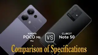 Xiaomi Poco M6 Pro vs. Cubot Note 50: A Comparison of Specifications