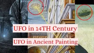 UFO in Ancient Art |  UFO in 14th century | Madonna Painting