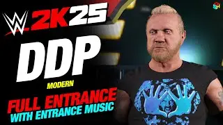 DIAMOND DALLAS PAGE WWE 2K25 ENTRANCE - #WWE2K25 DIAMOND DALLAS PAGE DDP ENTRANCE WITH MUSIC