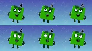 Numberblocks intro song Reversed and Forward in speed 0,5x - 16x