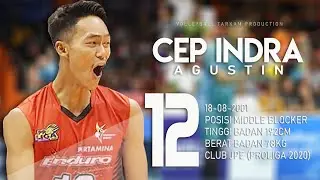 INILAH AKSI TERBAIK CEP INDRA AGUSTIN, MIDDLE BLOCKER JPE MEMPUNYAI CIRI KHAS SPIKE JANGKIT KERENN..