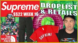 SUPREME X TNF the 2nd - Week 16 Droplist & Retails!