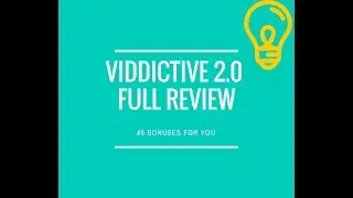 Viddictive 2.0 Review ⚠️WARNING⚠️ DON'T BUY VIDDICTIVE 2.0 WITHOUT MY 👷#6 BONUSES!!