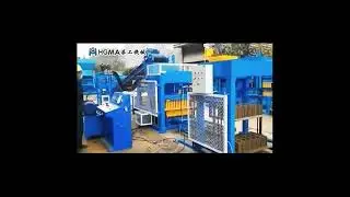 QT6-15 HGMA automatic block machine #blockmakingmachine #blockmachine