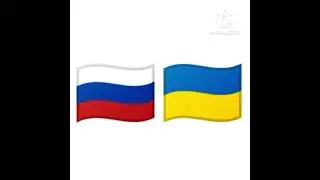 The Animation Country Flag 🇷🇺 VS 🇺🇦