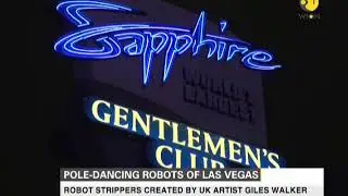Pole-dancing robots of Las Vegas