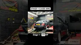 CLK 55 Stage 1 Remap by Hass Power #hass #power #stage1 #dyno #tuned #55 #clk55 #amg
