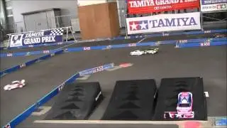 The Rally class final A main race in The Tamiya Challenge Cup, 25th May 2013.