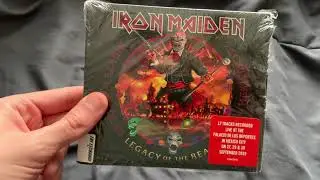 Iron Maiden “Nights of the Dead” CD Unboxing