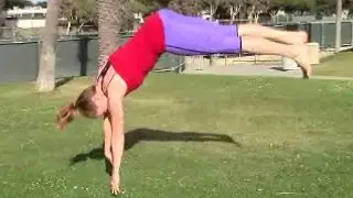 Level 2 Gymnastics Floor Routine With Coach Meggin! (Professional Gymnastics Coach)