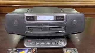 BOOMBOX PANASONIC รุ่น RX-MDX83 with remote