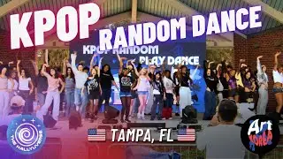 🇺🇸 Kpop Random Play Dance in Tampa, Florida with Art of Korea!