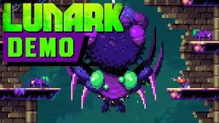 LUNARK - '80s & '90s Classics Inspired 2D Platformer | Full Demo Gameplay