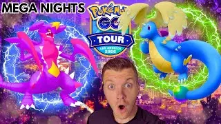 🔥MEGA DRAGONITE IS HERE - LA KALOS TOUR!🌴 Pok&eacute;mon GO Live!🔴