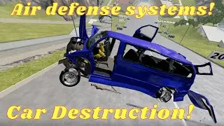 Destruction of machines! Beamng drive  #24   @luckyonetwo