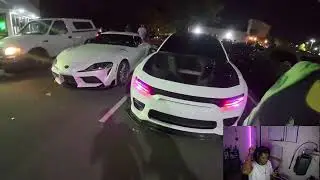 Еду на своём Dodge Demon на автовстречу в Нью-Джерси! [Вживую с Juuni]