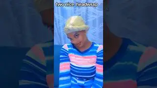 two style simplest&easy headwrap tutorials#scarf#headwrap tutorial#foulard #shortsviral