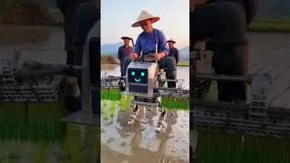 The Future of Farming Robotic Rice Planter Revolutionizes Crop Planting Fast