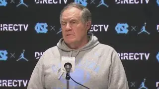 Belichick speaks to media after UNC debut loss