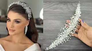 Complete Tutorial: How to Make a 3D Pearl Crown | DIY Bridal Accessories at Home