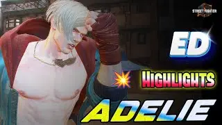 SF6 🔥 World Best Adelie ED 👊 This ED Gameplay Is All Pressure, No Mercy 🎮 High-Level Gameplay