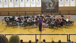 6th grade band concert Rudimental Regiment