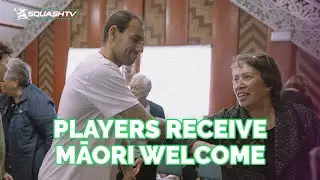 PSA players receive an authentic Māori welcome to New Zealand 🇳🇿