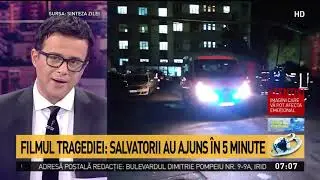 Filmul tragediei de la Piatra Neamț. Ce s-a întâmplat imediat după ce izbucnit incendiul