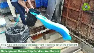 Bio treatment centralized grease trap services