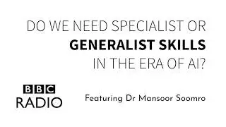 Do we need specialist or generalist skills in the era of AI?