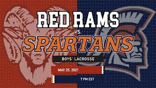 Boys' Lacrosse: East Syracuse-Minoa Spartans @ Jamesville-DeWitt Red Rams