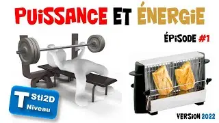 TSTI2D - Relation mathématique entre Energie et Puissance  - Version 2022