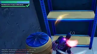 Fortnite Chapter 2 Season 4 Wolverine Week 3 Challenge: Find Wolverine's Trophy In Dirty Docks