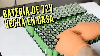 Construye tu propia moto eléctrica con batería de 72V (Parte 3)
