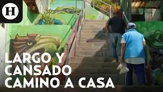 #Reportaje | Colonia extremas en CDMX: adultos mayores sufren para desplazarse a su hogar