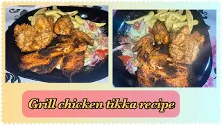 Grill chicken tikka recipe/ Kenyan style/ Nairobi BBQ 🍗 #chickentikka #grillbbq #nairobi