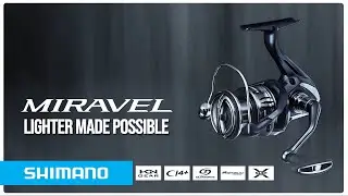 Finesse fishing PERFECTION with the NEW Miravel spinning reel | Lighter made possible!