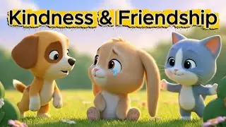 Kindness & Friendship Song for Kids | Little Hearts, Big Smiles Nursery Rhyme