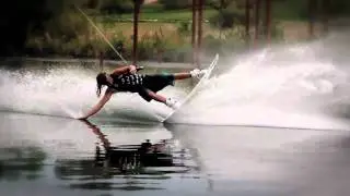 SLOW MOTION Manual / Tail Press J.B. O'Neill Wakeboarding GNAR productions wakeboarding boat