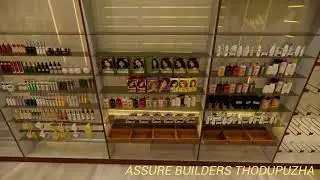 commercial building , trending fancy shop.... must watch... 3d rendering.